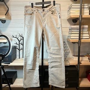 MENS SILVER JEANS